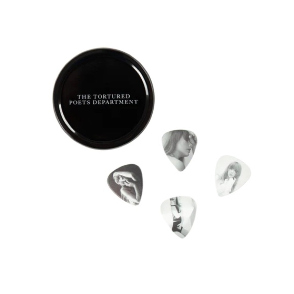 Taylor Swift The Tortured Poets Department TTPD Guitar Picks
